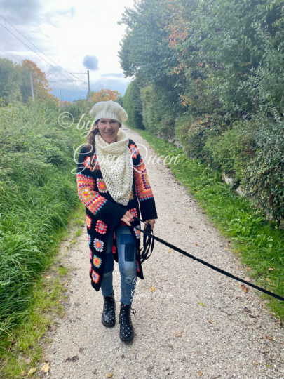 Häkelanleitung Schal & Mütze