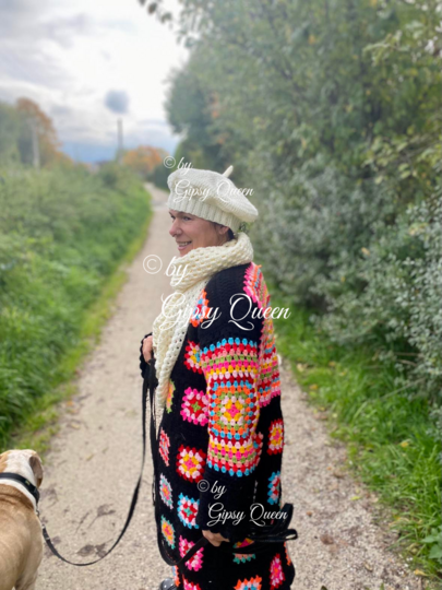 Häkelanleitung Schal & Mütze