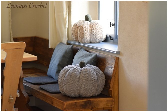 Kürbis Kissen 18cm - Niedliches Halloween Dekokissen Mit Plüsch Bezug