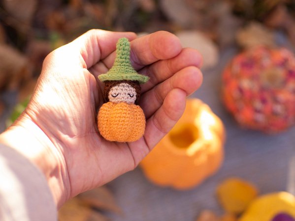 Pumpkin baby crochet pattern
