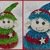 flauschiger einfacher Elf Chenille und Fransengarn Weihnachtsdeko