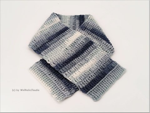 Häkelanleitung Schal "Wintertag"