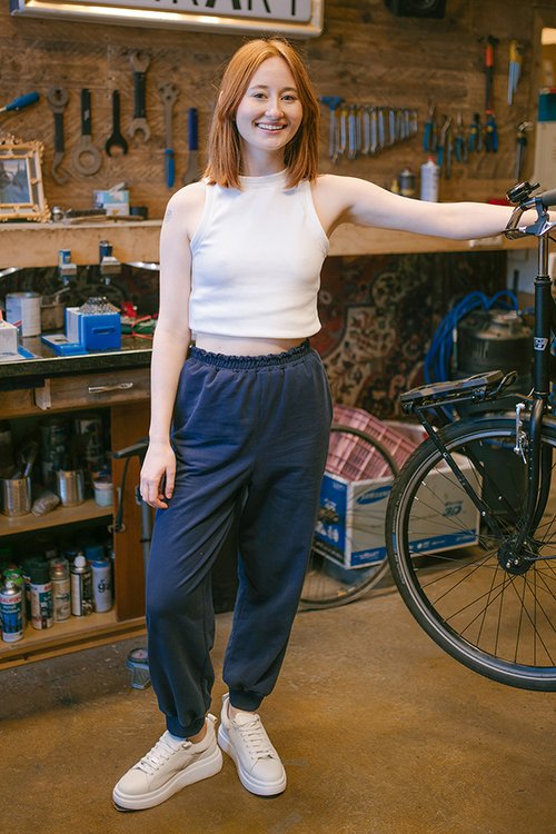 Sweatpants sewing pattern, jogger, loungewear, pants with elastic waistband - Image 4