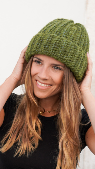 Einfache Häkelmütze mit Videoanleitung - Beanie für alle Größen