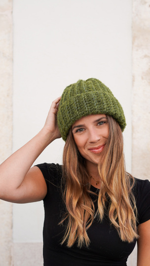 Einfache Häkelmütze mit Videoanleitung - Beanie für alle Größen