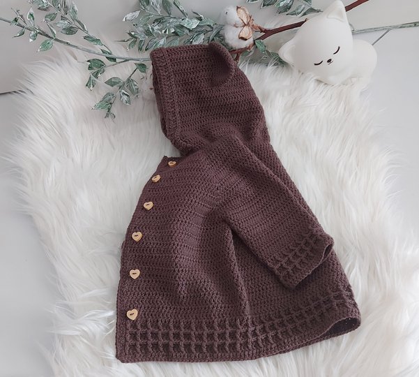 Teddy-Jacket for babys