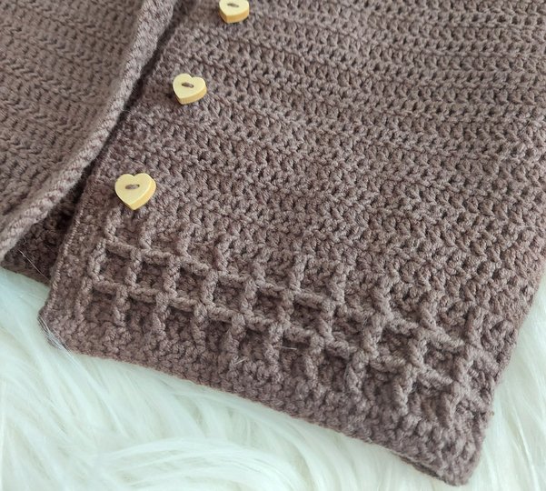 Teddy-Jacket for babys