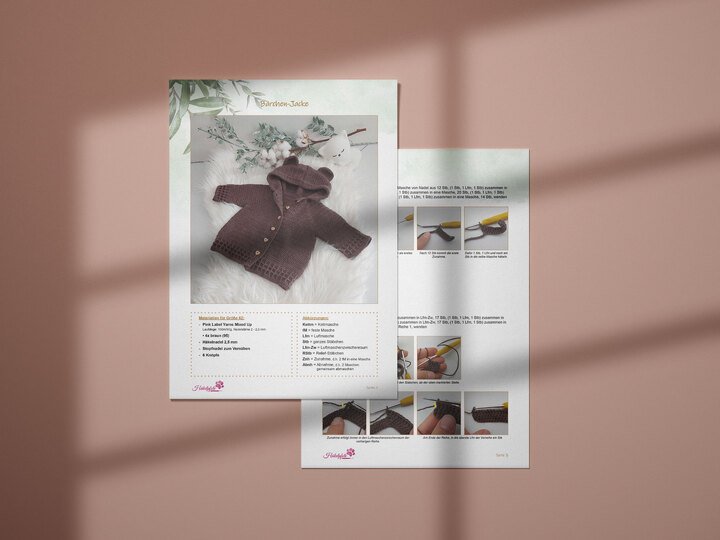 Teddy-Jacket for babys