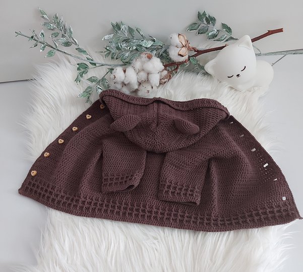 Teddy-Jacket for babys