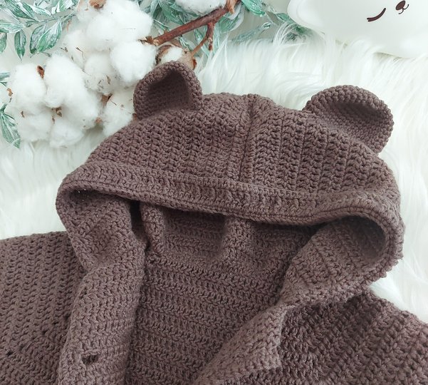 Teddy-Jacket for babys