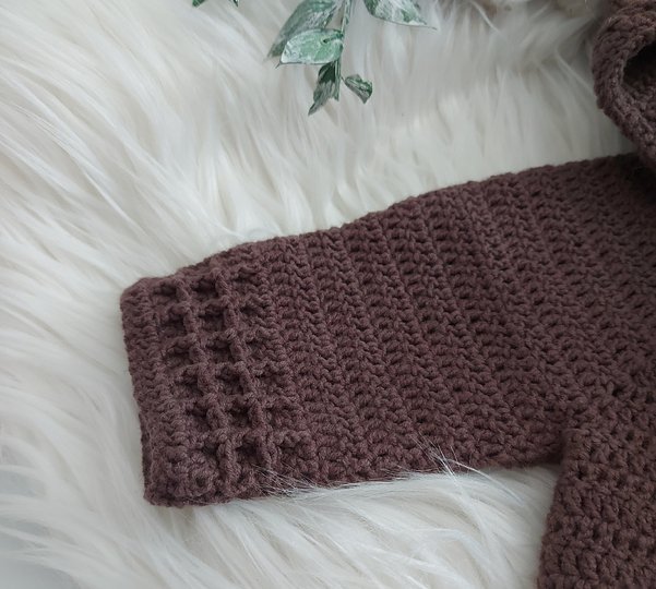 Teddy-Jacket for babys