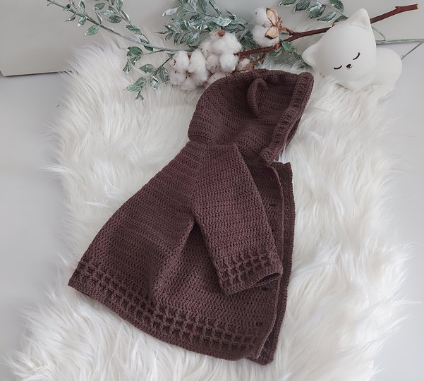 Teddy-Jacket for babys