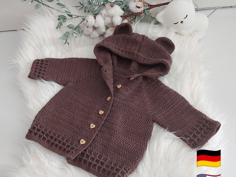 Teddy-Jacket for babys
