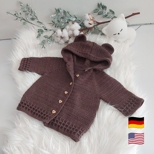 Teddy-Jacket for babys
