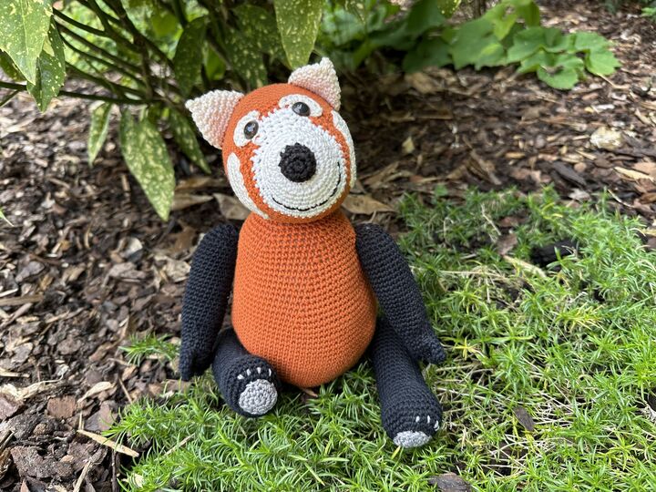 Häkelanleitung - Pedro Panda