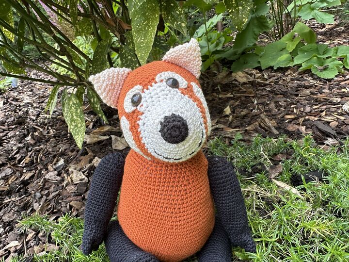 Häkelanleitung - Pedro Panda