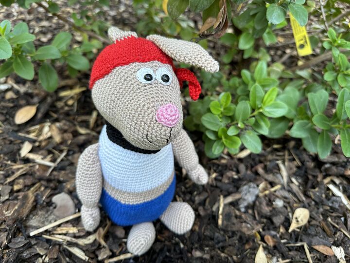 Häkelanleitung - Mats Mümmelmann