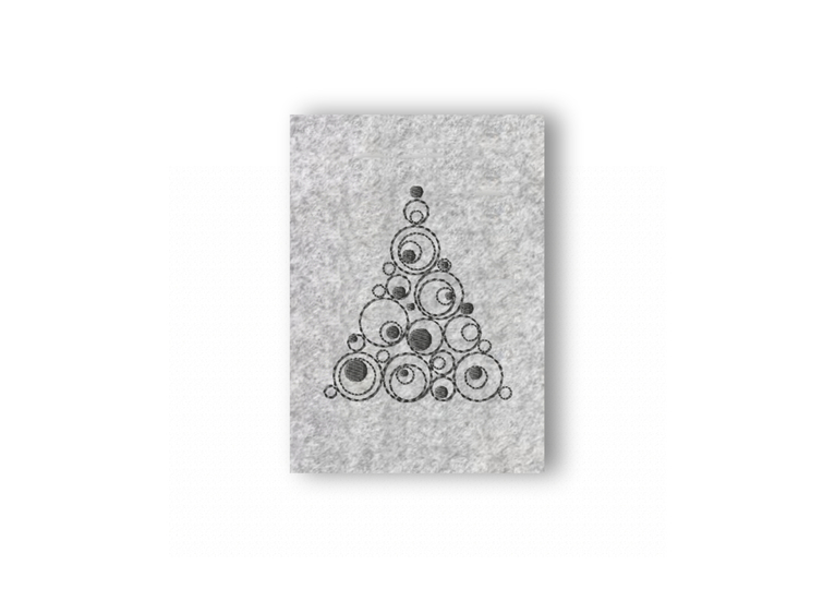 Stickdatei Weihnachtsbaum ab Rahmen 10 cm x 10 cm