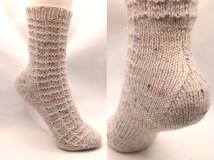 Einfach Socken stricken! Fixe Quicky Ferse, "Memory", Gr.34-47, 6-fach