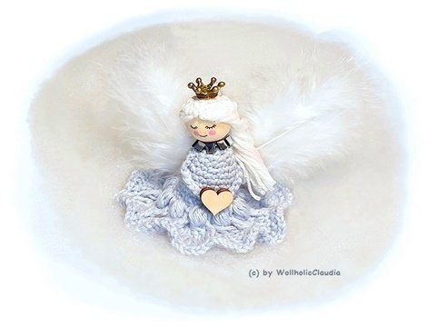 Häkelanleitung "Schutzengel - Weihnachtsengel" Tischdeko, Baumschmuck