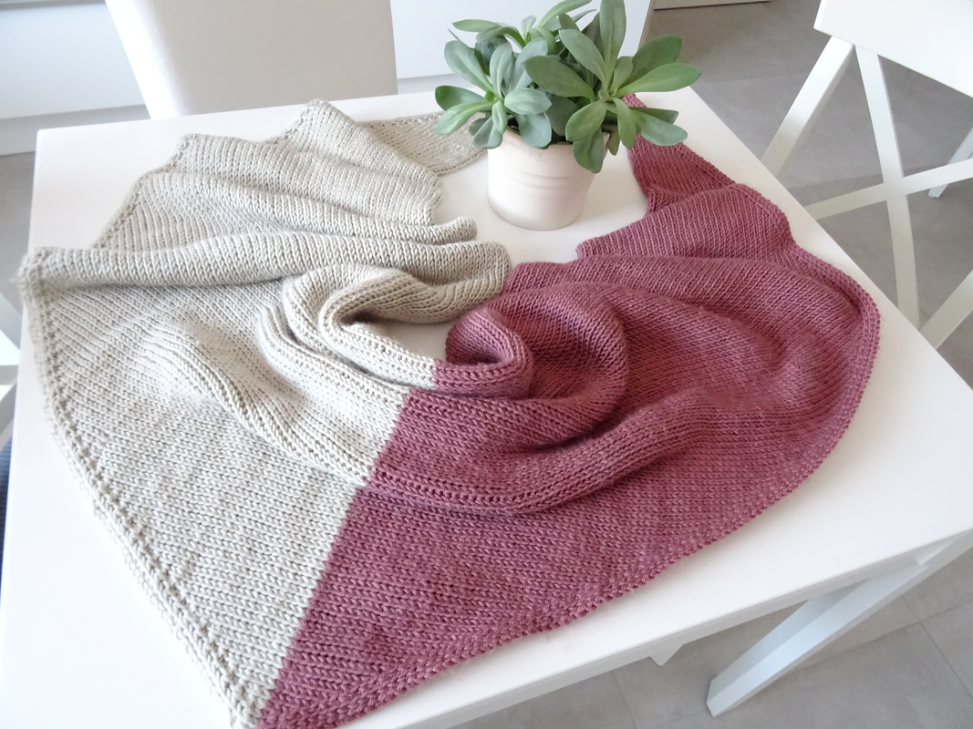 Dreiecktuch "schlicht & edel" in 2 Farbvarianten - Bild 7