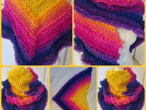 Schal TUCH Schlaufenphönix