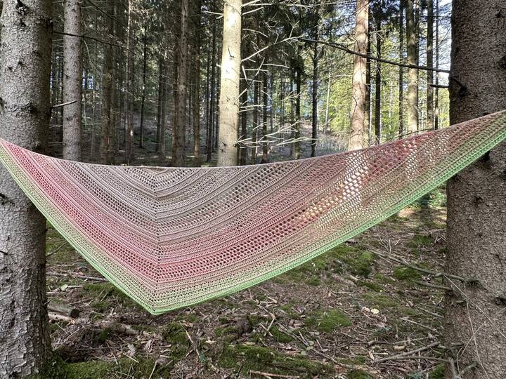 Häkelanleitung flaches Dreieckstuch "C'n'C - Chill and Crochet"