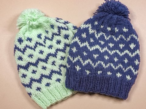 Mütze stricken Fortuna (alle Größen)