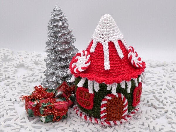 Lebkuchenhaus zum wenden und befüllen