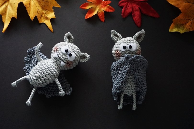 Häkelanleitung Fledermaus Taschenbaumler - PDF Datei