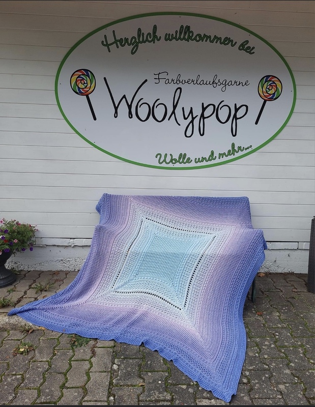 Häkelanleitung Decke Namacama (rechteckig) - Bild 11