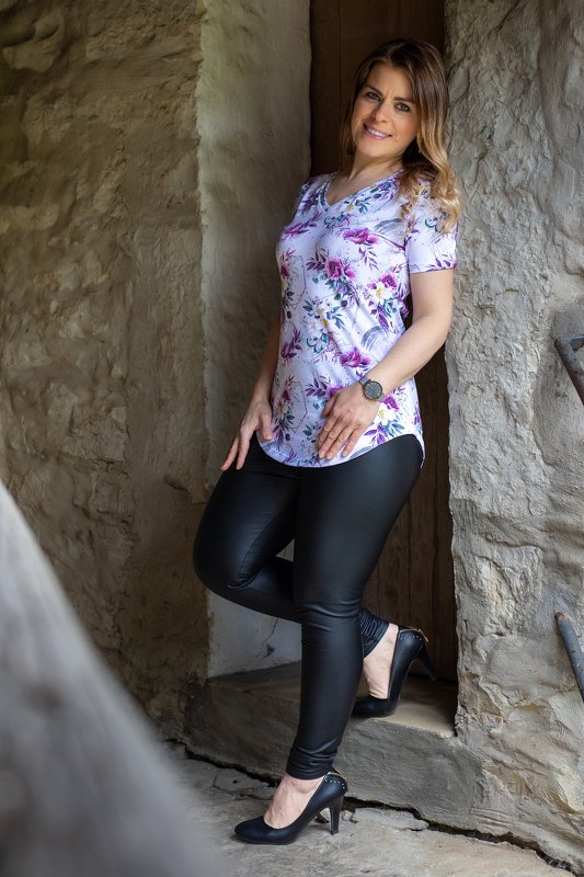 lovely neckline wonder 34-56 Damenoberteil Shirt Pullover Rolli - Bild 3