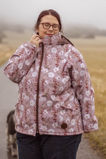 lovely lady outdoor jacket 34-56 Schnittmuster Jacke Weste Mantel Softshell