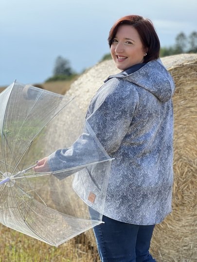 lovely lady outdoor jacket 34-56 Schnittmuster Jacke Weste Mantel Softshell