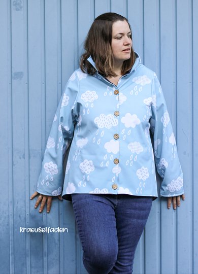 lovely lady outdoor jacket 34-56 Schnittmuster Jacke Weste Mantel Softshell