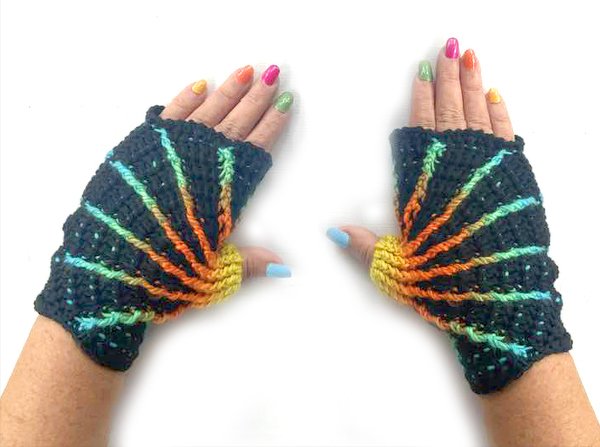 Stulpe Maori / Handschuh Maori