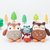 Plush owl crochet pattern, chunky mini owl amigurumi pattern