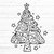 Tannenbaum Plotterdatei SVG DXF FCM