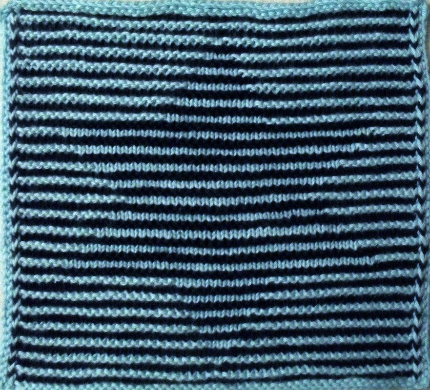 Stern als Deko oder Spüli in Schattenstricktechnik mit dem besonderen Rand - Bild 3