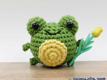 Frog Amigurumi Crochet Pattern