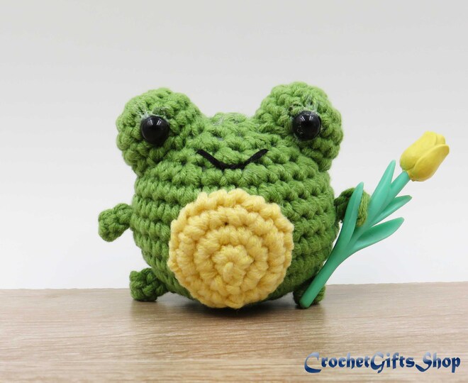 Häkelanleitung Frosch