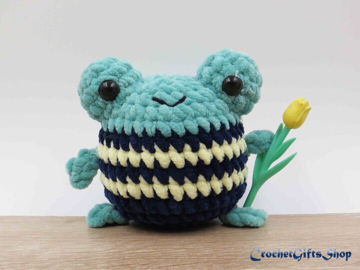 Häkelanleitung Frosch