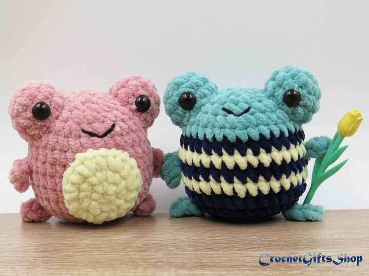 Häkelanleitung Frosch