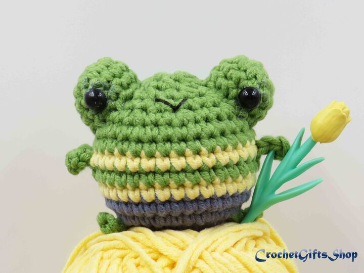 Häkelanleitung Frosch