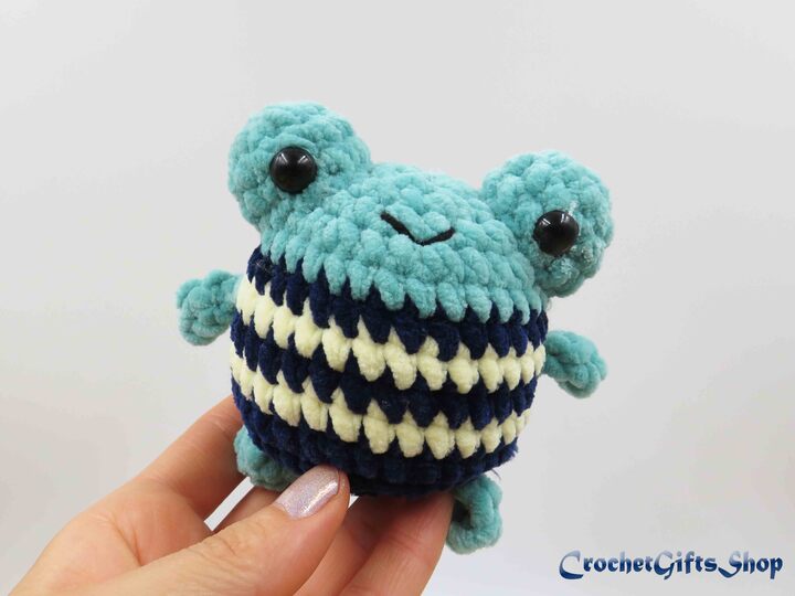 Häkelanleitung Frosch