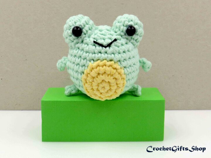 Häkelanleitung Frosch