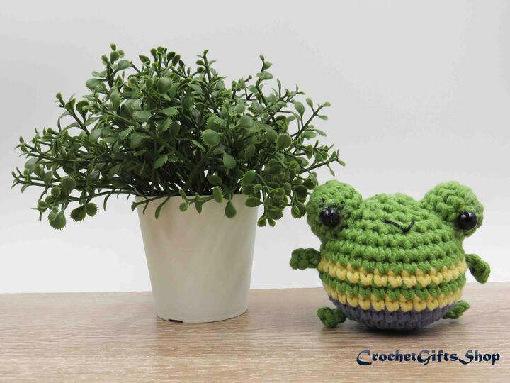 Häkelanleitung Frosch