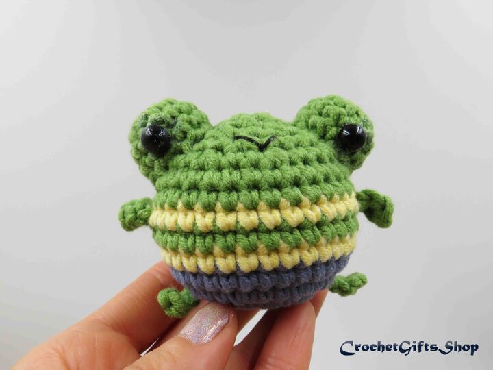 Häkelanleitung Frosch