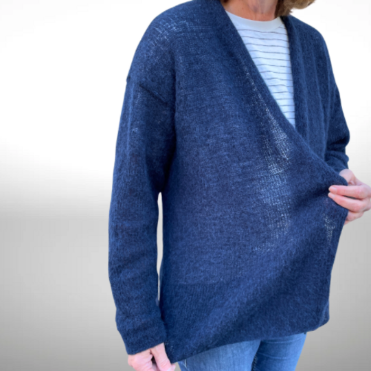 Strickanleitung Strickjacke Mirka Größe 36 – 48