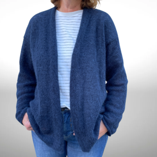 Strickanleitung Strickjacke Mirka Größe 36 – 48